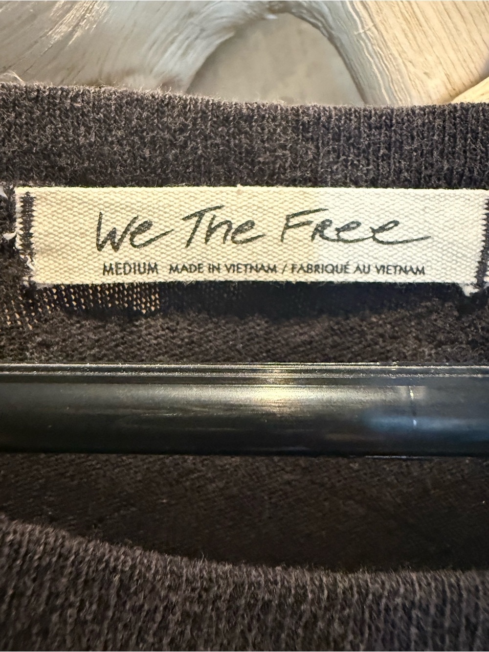 We The Free Black Cold-Shoulder Short Sleeve Tee - Picture 3 of 10
